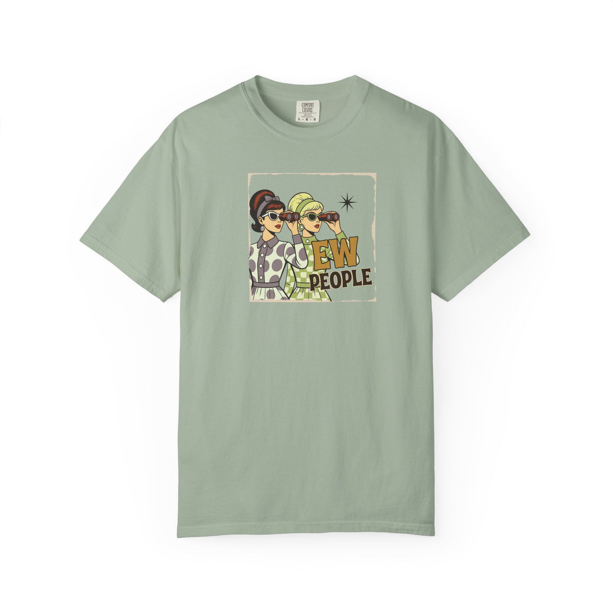 "Ew People" Retro Graphic T-Shirt