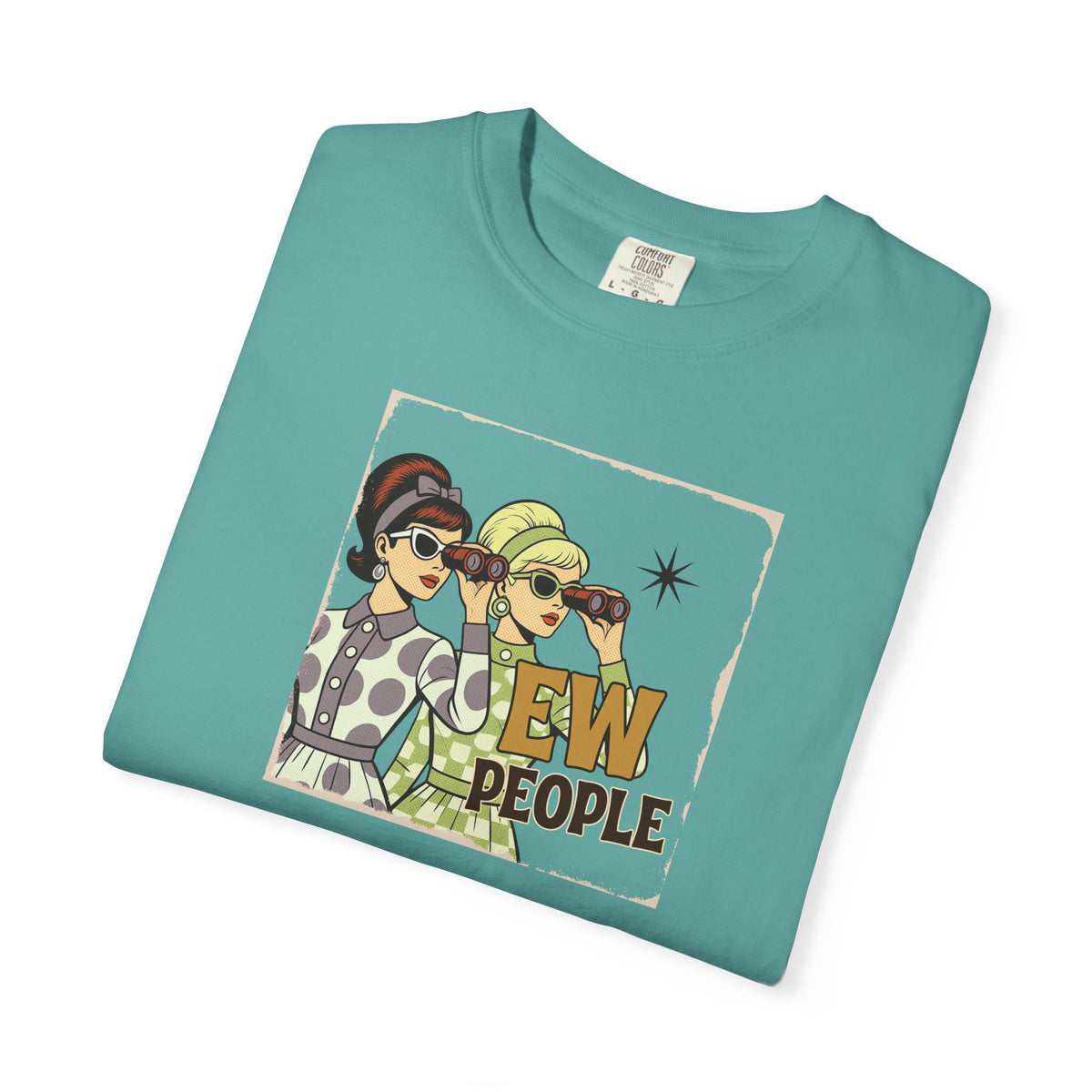 "Ew People" Retro Graphic T-Shirt