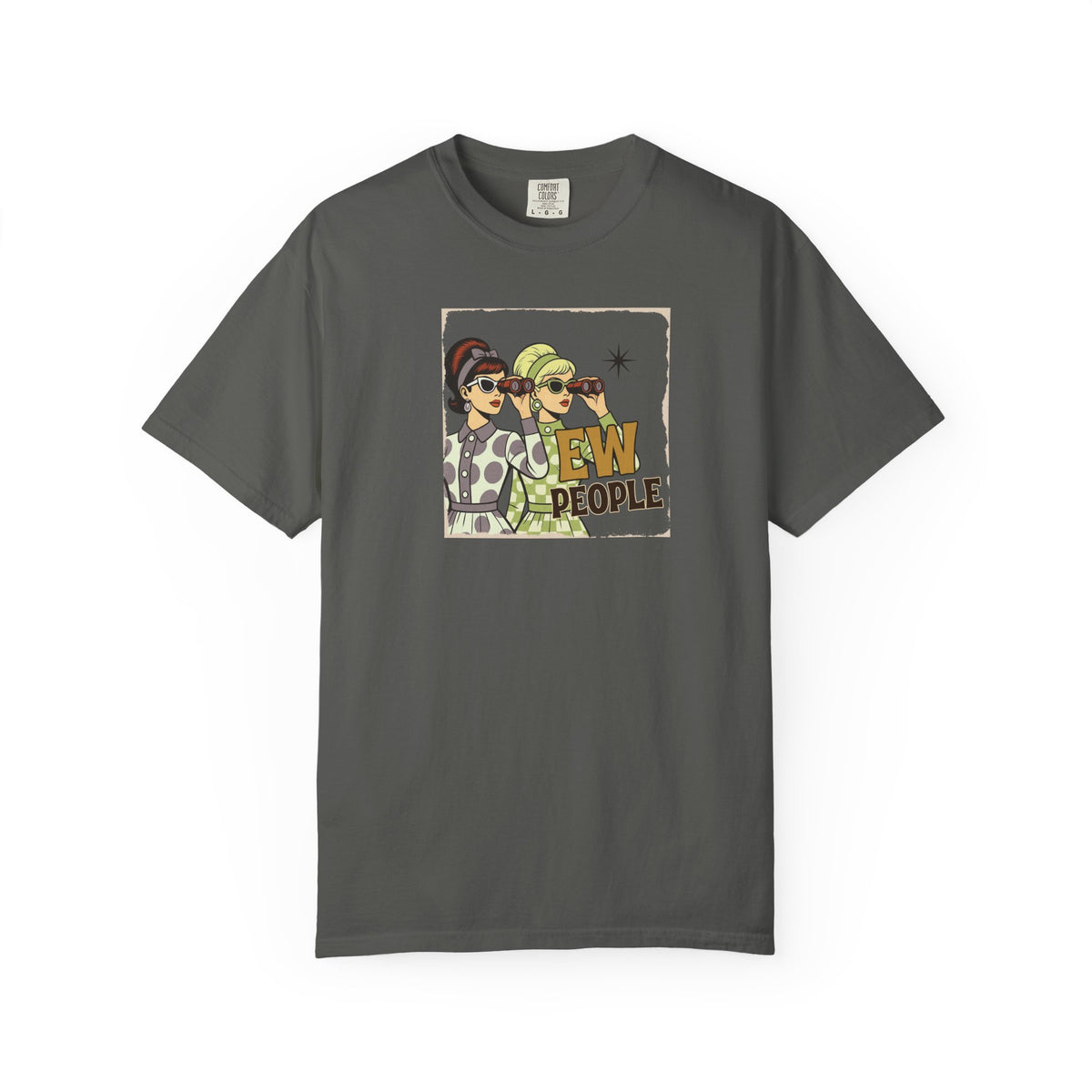 "Ew People" Retro Graphic T-Shirt