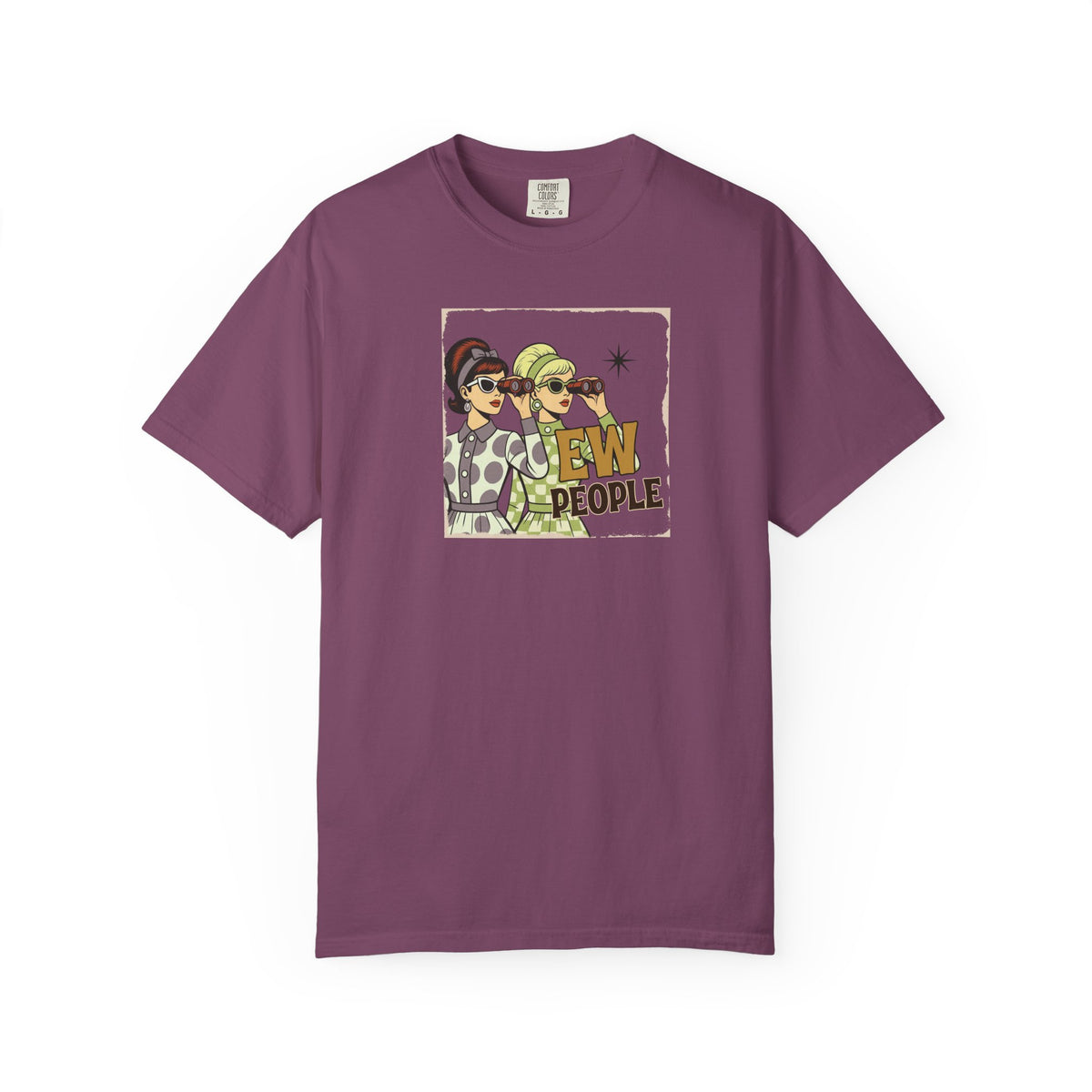 "Ew People" Retro Graphic T-Shirt