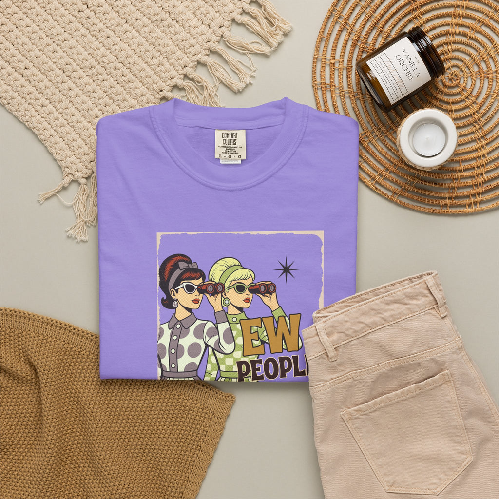 "Ew People" Retro Graphic T-Shirt