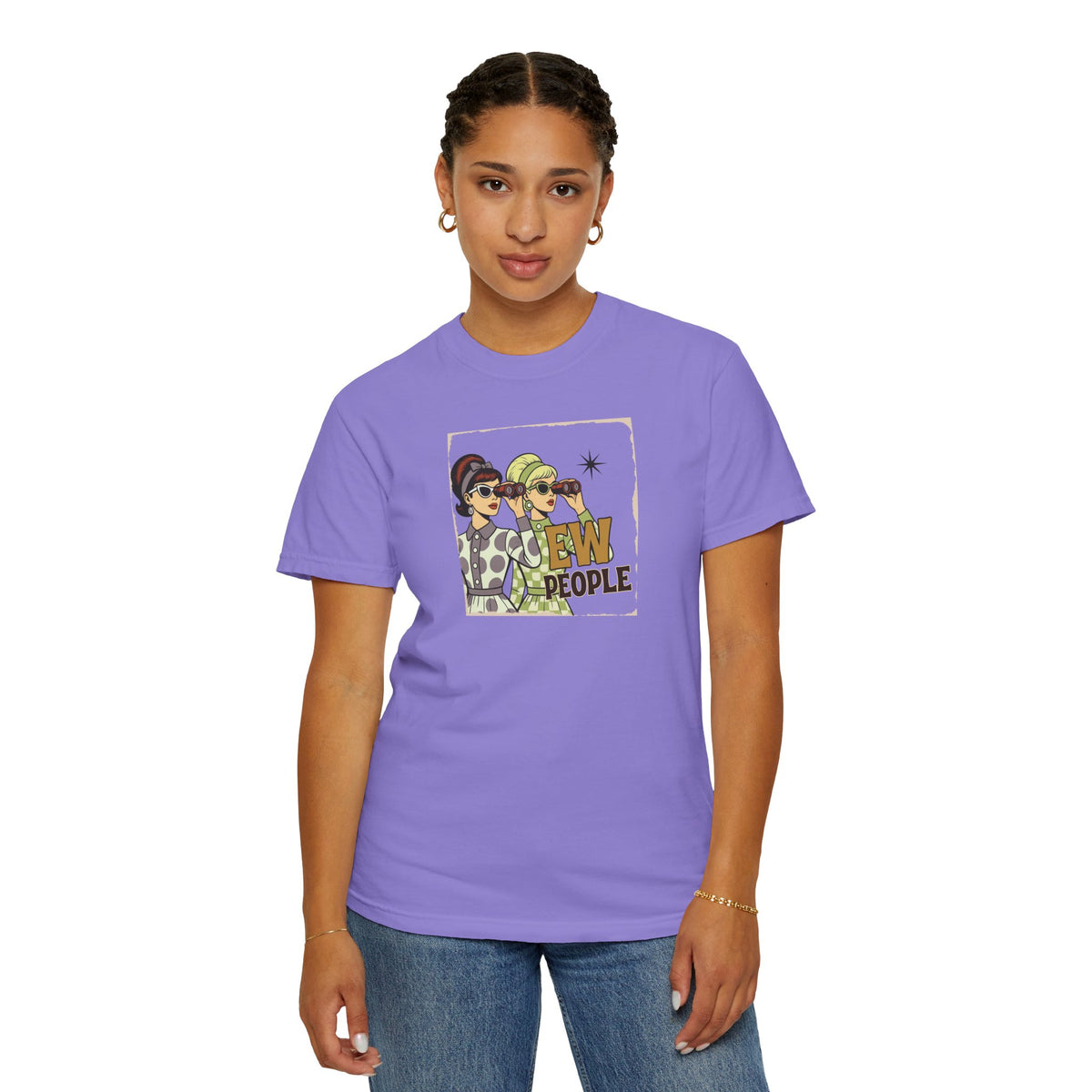 "Ew People" Retro Graphic T-Shirt