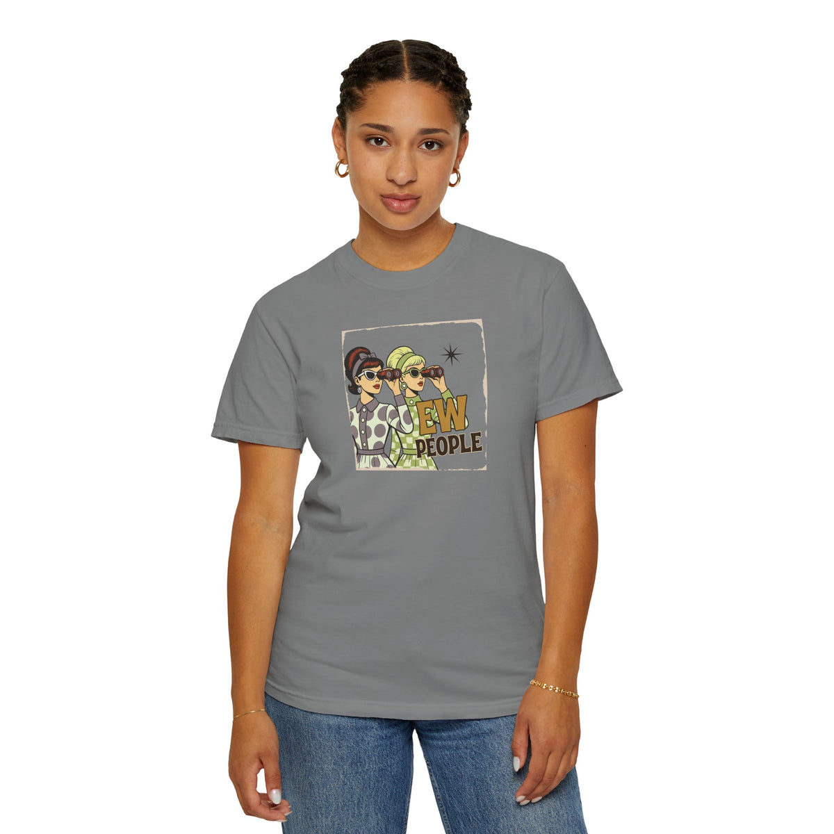 "Ew People" Retro Graphic T-Shirt