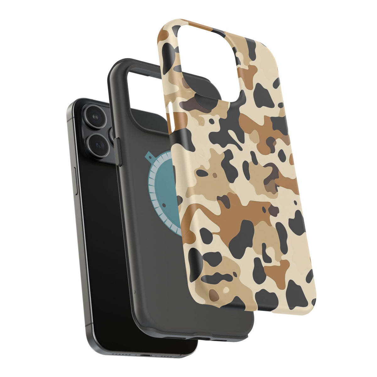 Camouflage Magnetic Impact-Resistant Phone Case