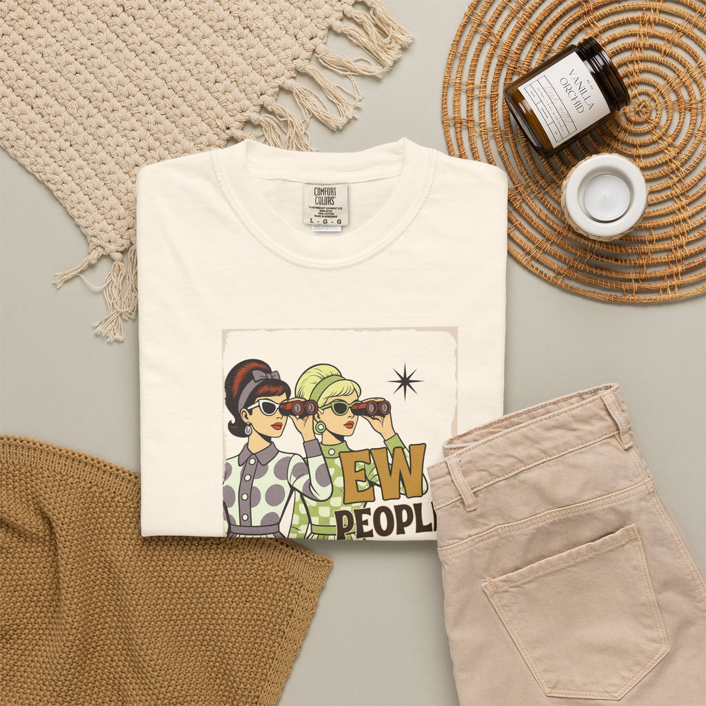 "Ew People" Retro Graphic T-Shirt