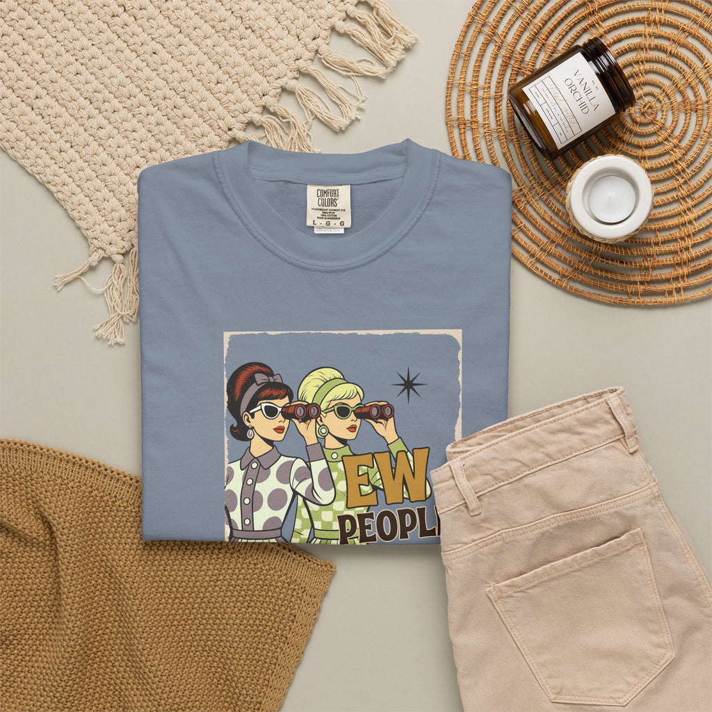 "Ew People" Retro Graphic T-Shirt
