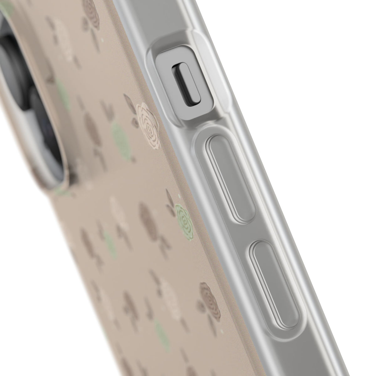 Brown Floral boho-Flexi Cases