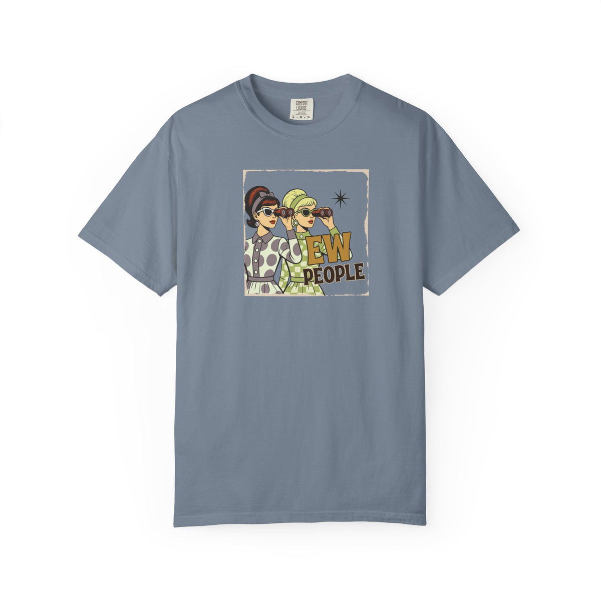 "Ew People" Retro Graphic T-Shirt