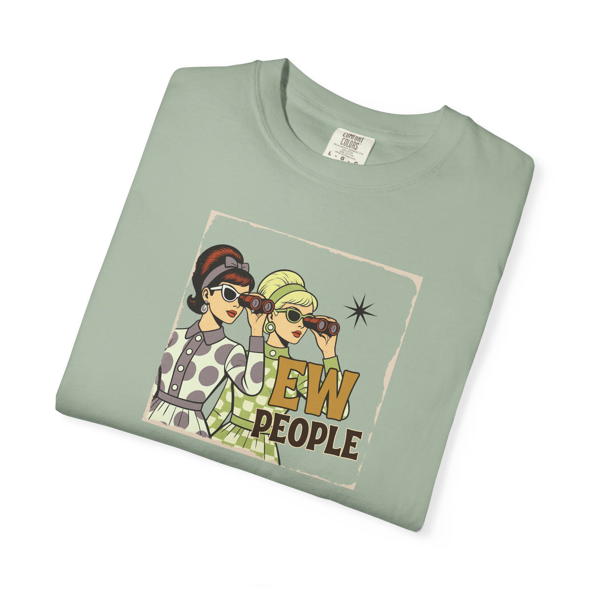"Ew People" Retro Graphic T-Shirt