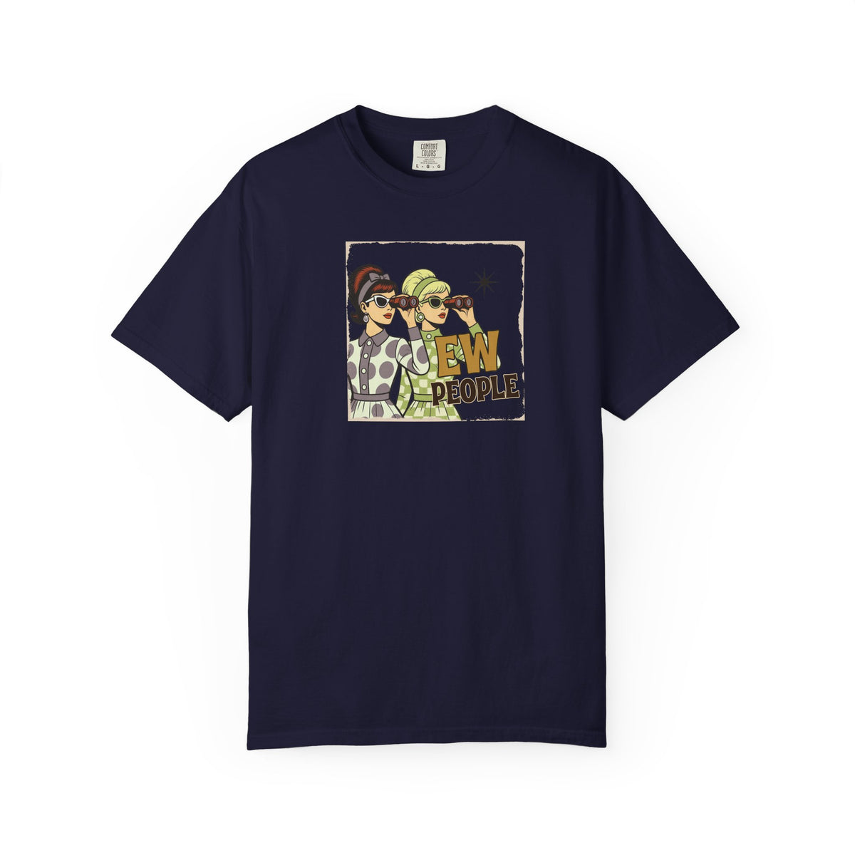 "Ew People" Retro Graphic T-Shirt