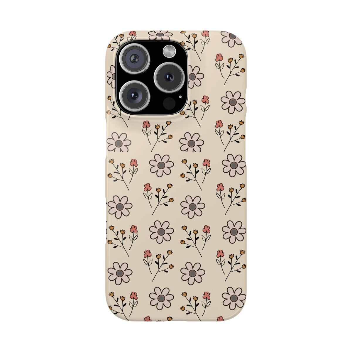 Boho floral -Slim Phone Cases