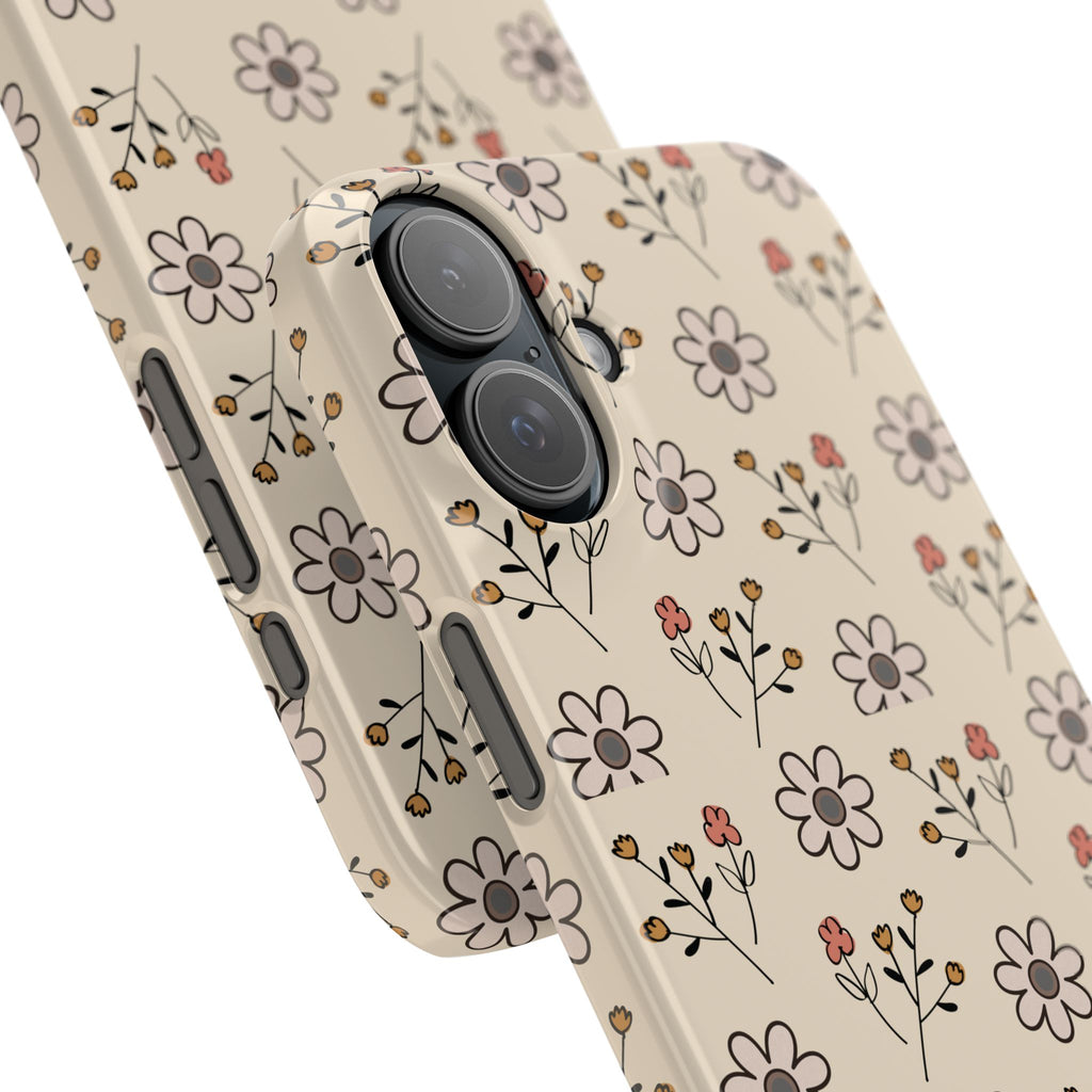Boho floral -Slim Phone Cases