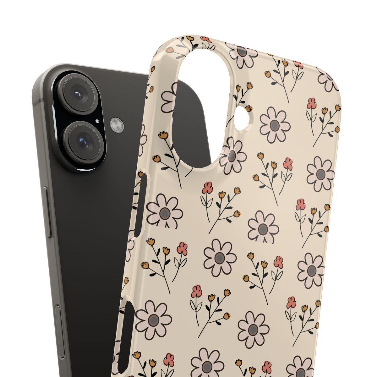 Boho floral -Slim Phone Cases
