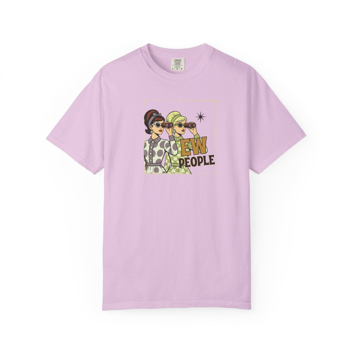 "Ew People" Retro Graphic T-Shirt