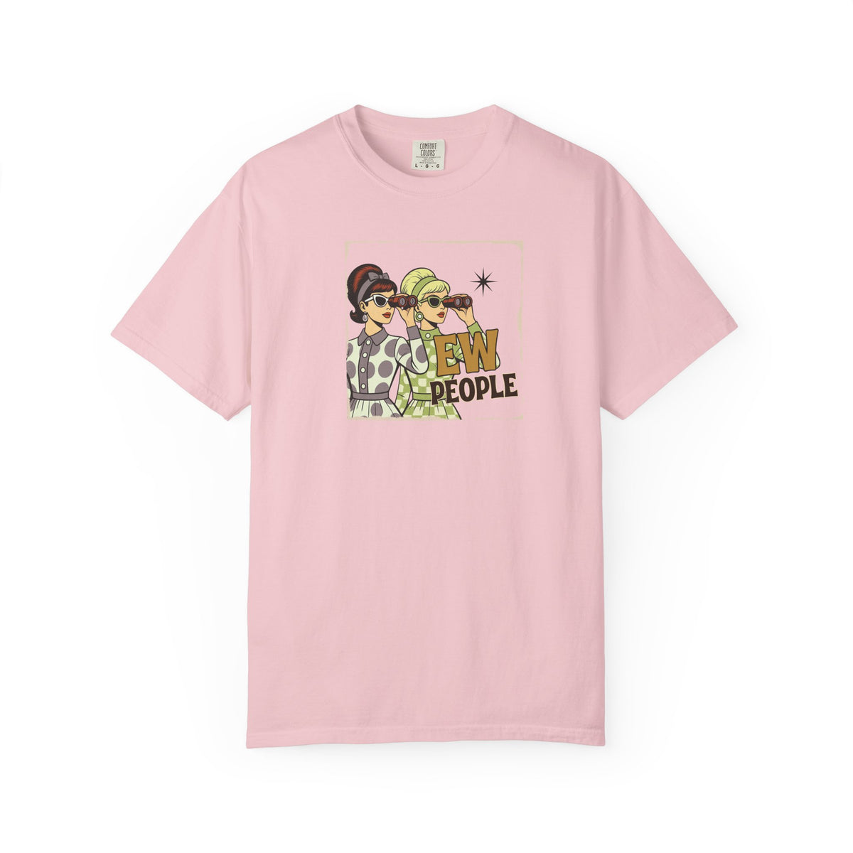 "Ew People" Retro Graphic T-Shirt