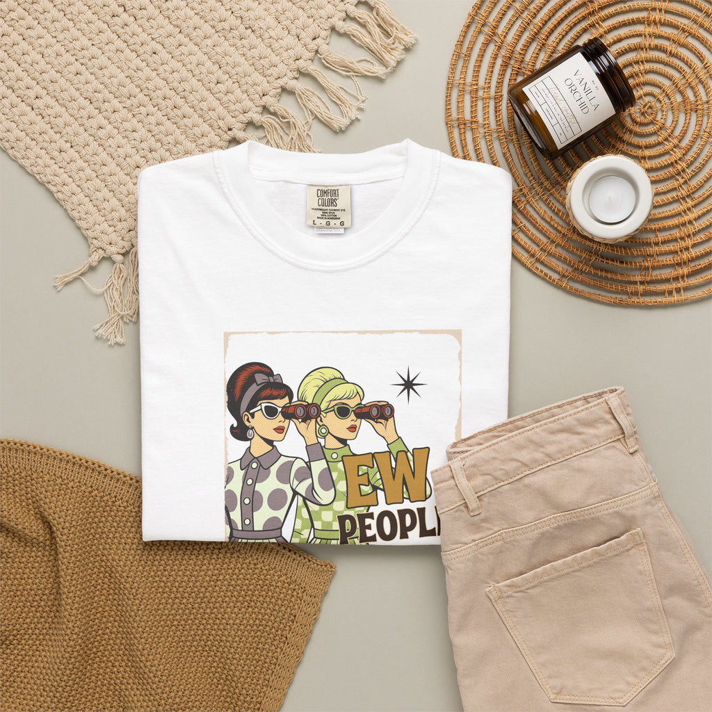 "Ew People" Retro Graphic T-Shirt