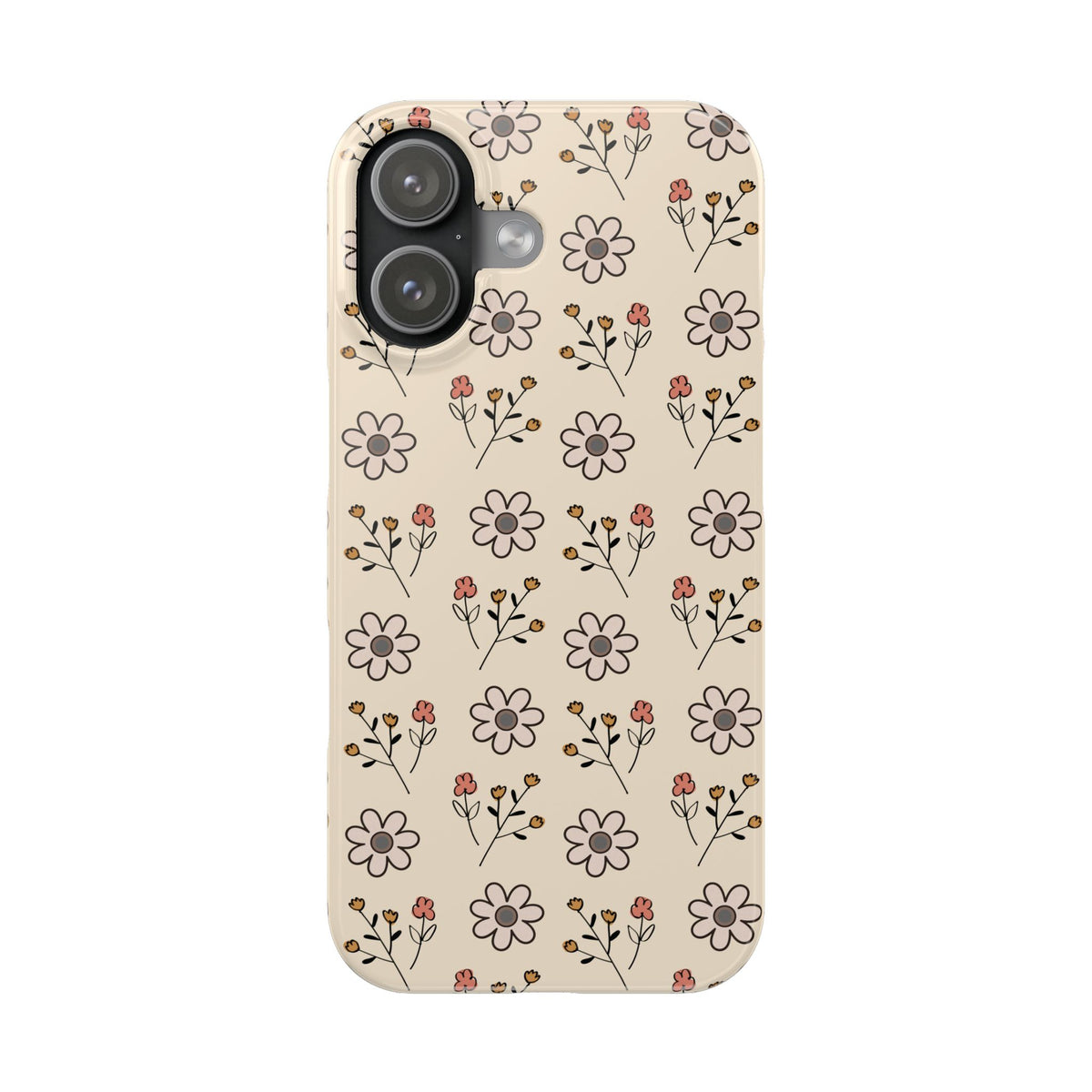Boho floral -Slim Phone Cases