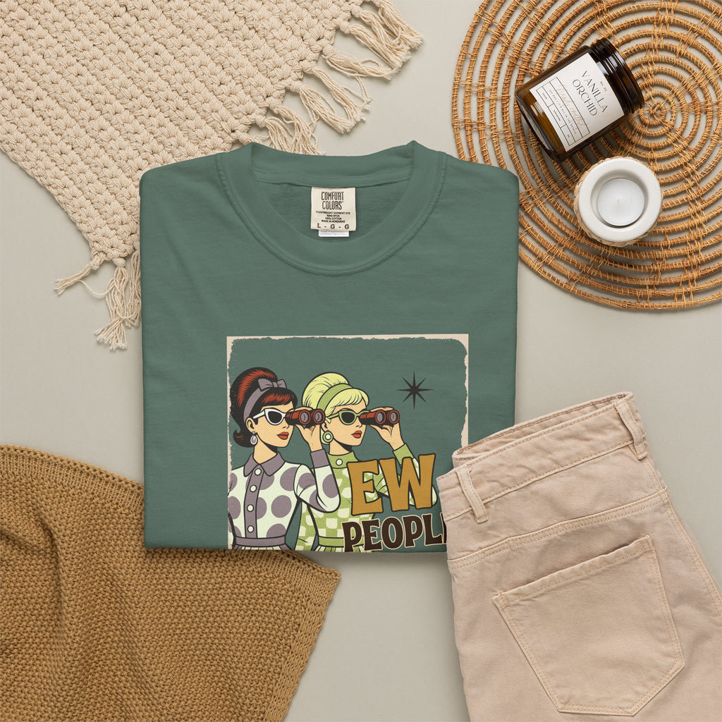 "Ew People" Retro Graphic T-Shirt