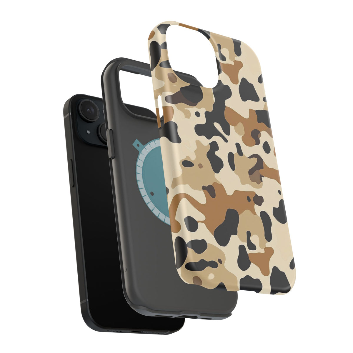 Camouflage Magnetic Impact-Resistant Phone Case