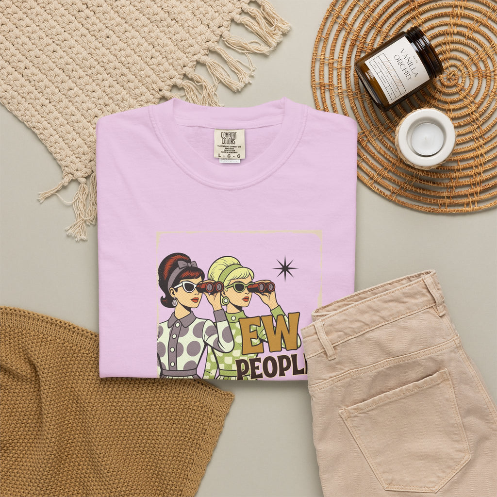 "Ew People" Retro Graphic T-Shirt