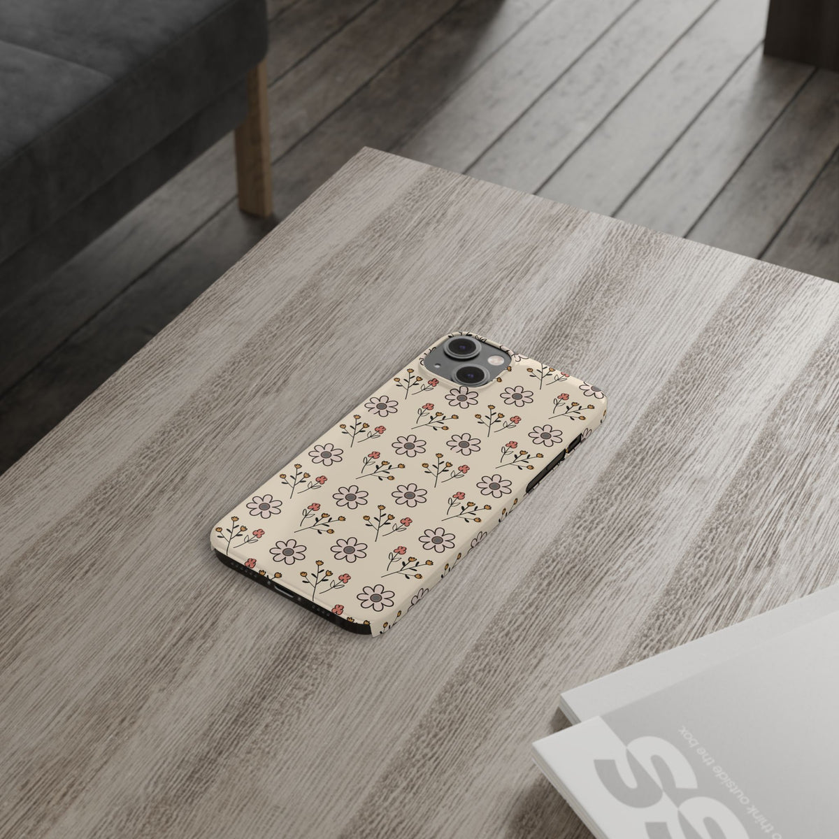 Boho floral -Slim Phone Cases