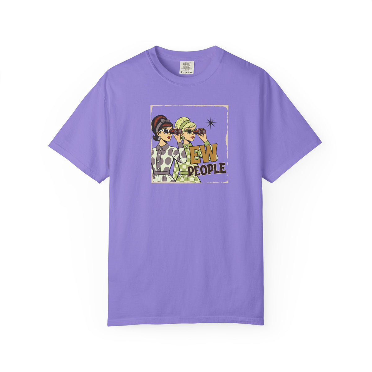 "Ew People" Retro Graphic T-Shirt