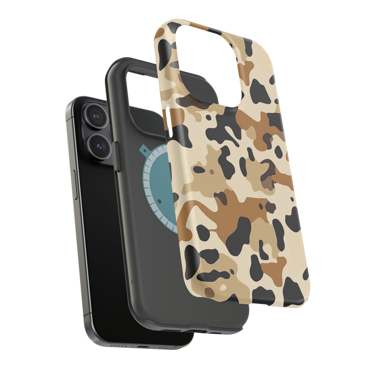 Camouflage Magnetic Impact-Resistant Phone Case