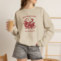 "You Stop believing, you Stop receiving"— Vintage Santa Sleigh Holiday Pullover