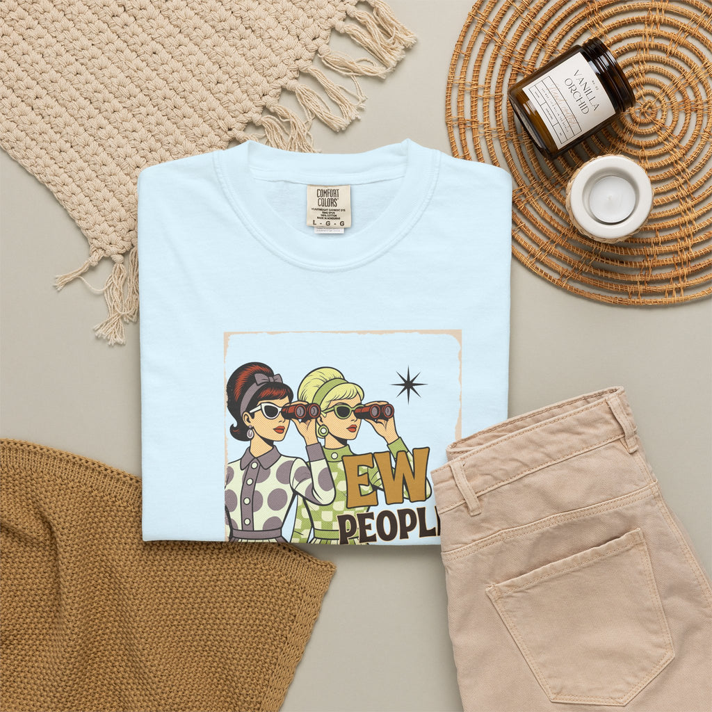 "Ew People" Retro Graphic T-Shirt