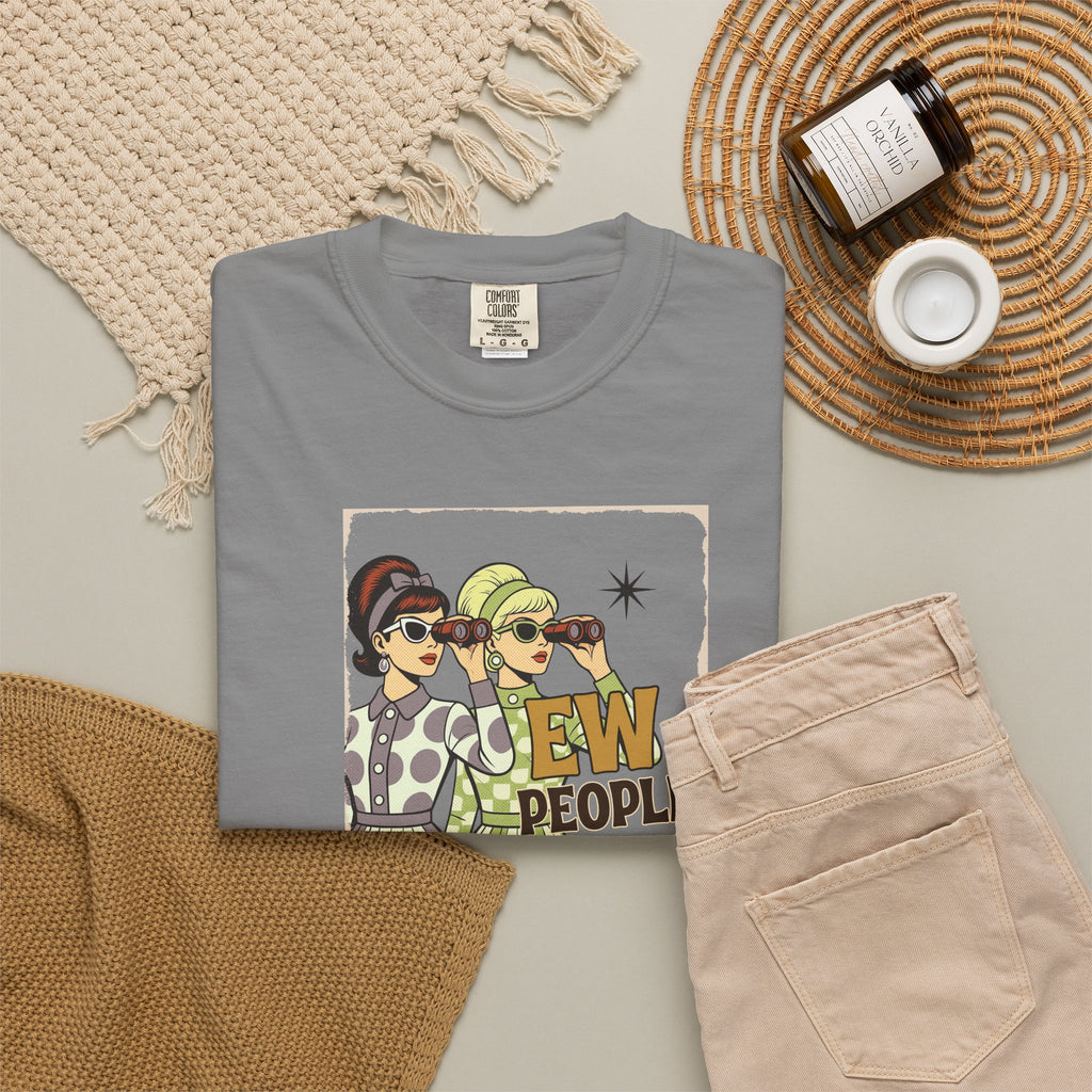 "Ew People" Retro Graphic T-Shirt