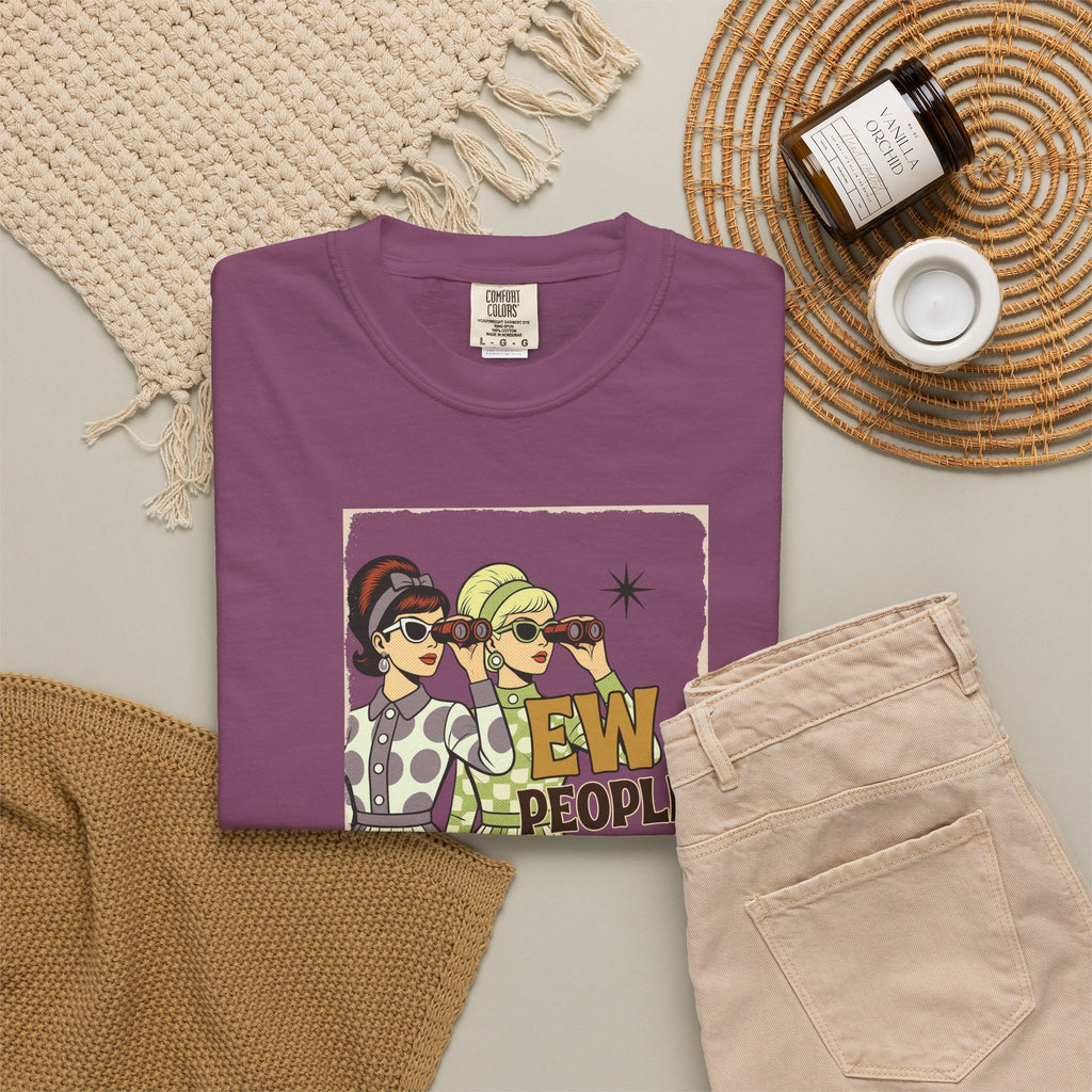 "Ew People" Retro Graphic T-Shirt