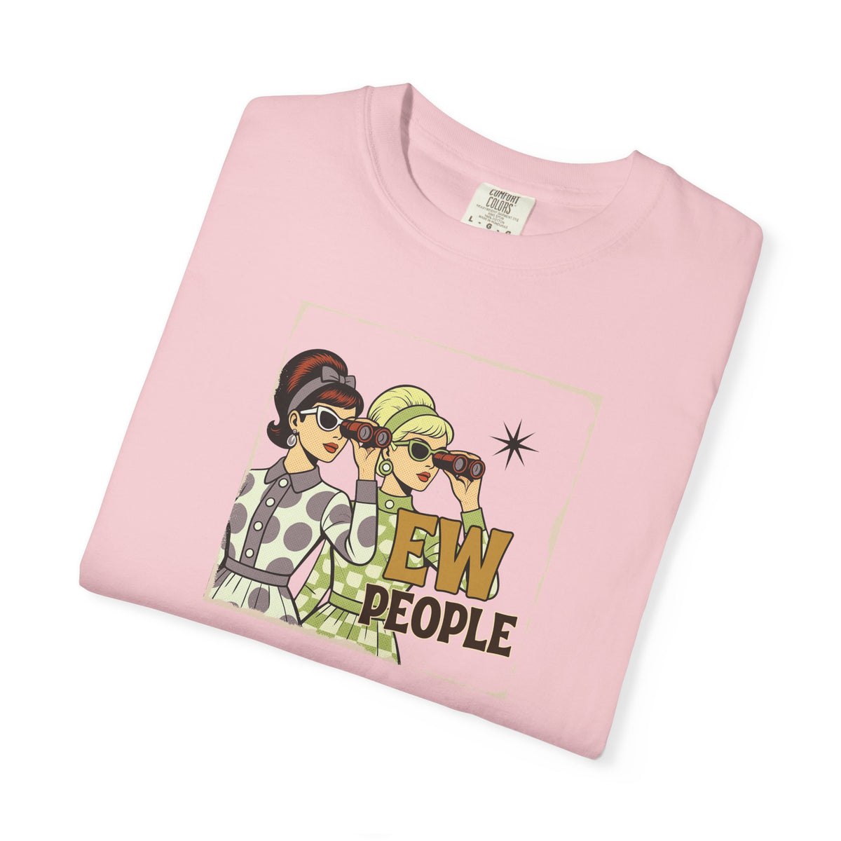 "Ew People" Retro Graphic T-Shirt