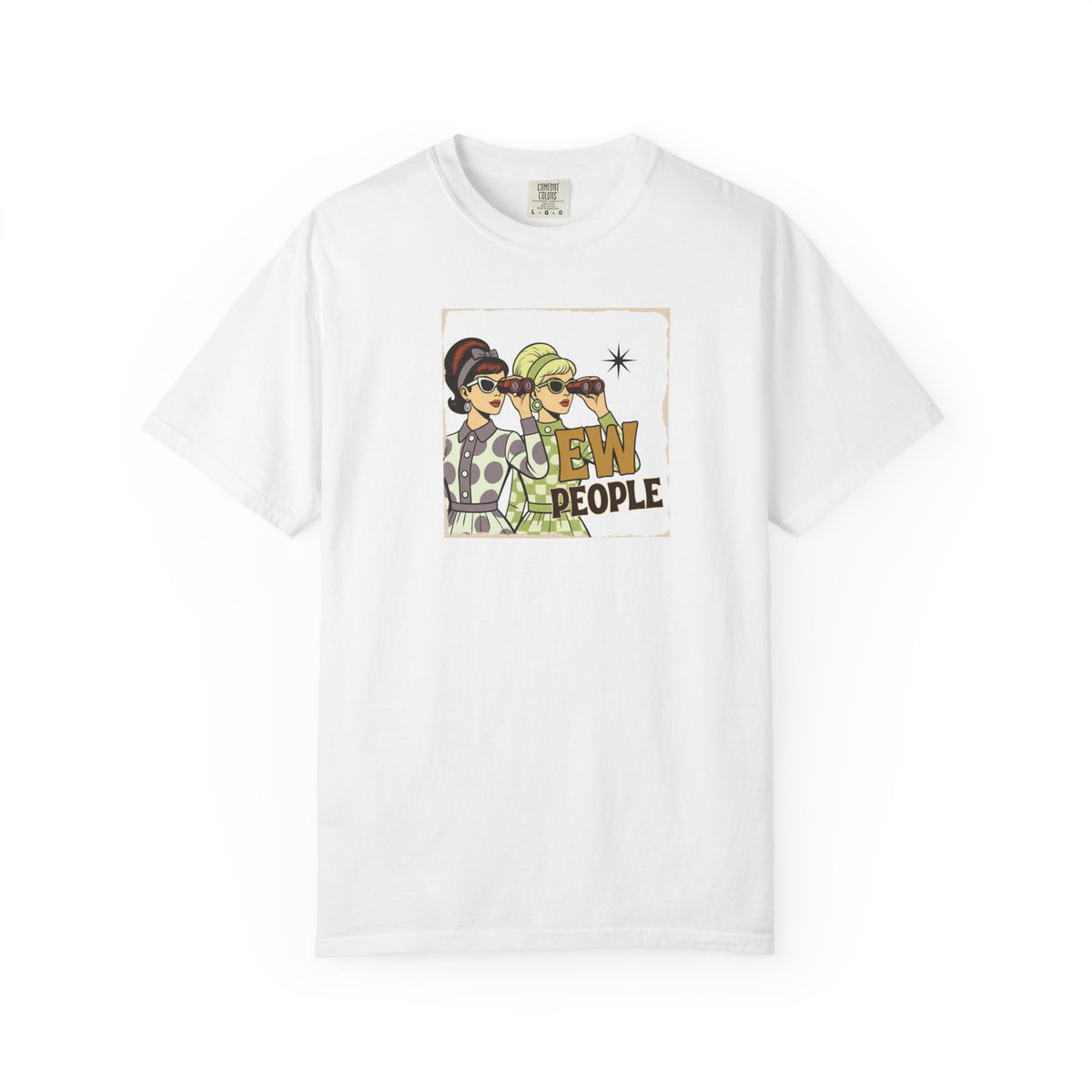 "Ew People" Retro Graphic T-Shirt