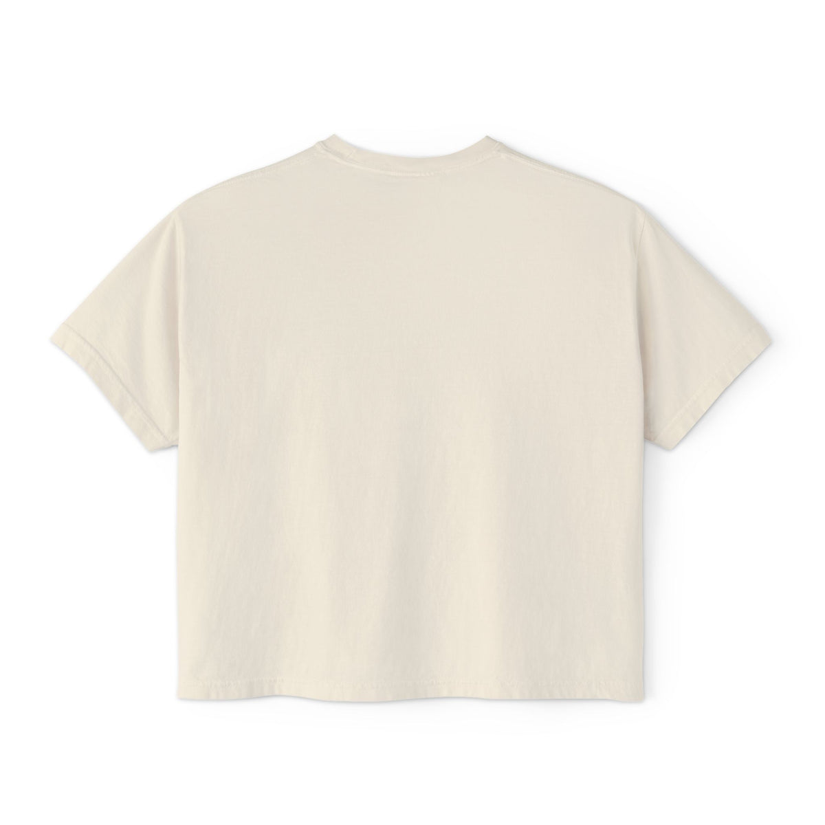 Boxy Tee — Vintage 'My Favorite Color Is Despair' Graphic Crop T-Shirt
