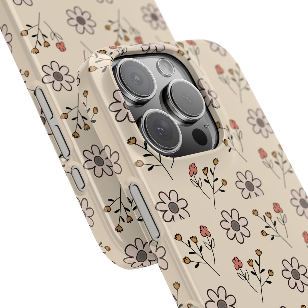 Boho floral -Slim Phone Cases