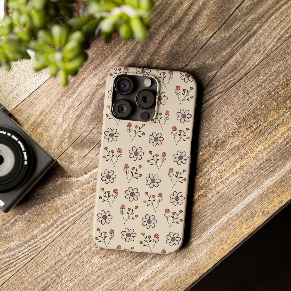 Boho floral -Slim Phone Cases