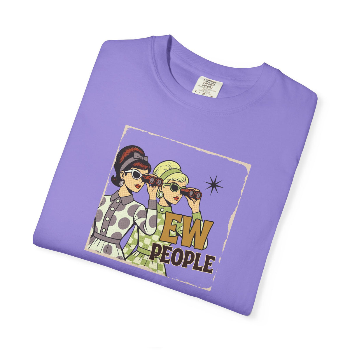 "Ew People" Retro Graphic T-Shirt