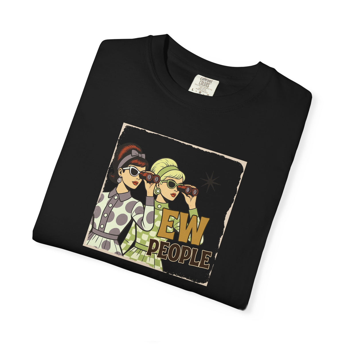 "Ew People" Retro Graphic T-Shirt