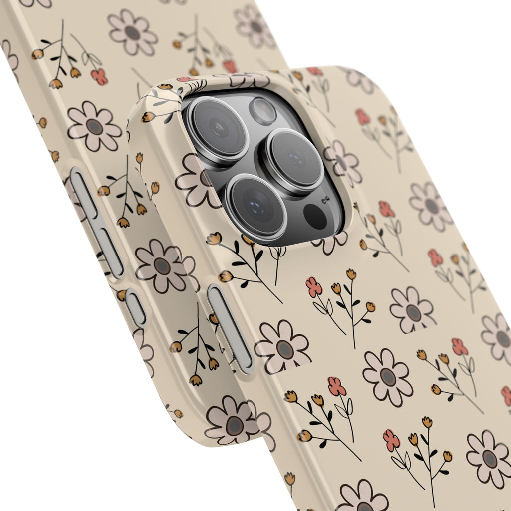 Boho floral -Slim Phone Cases