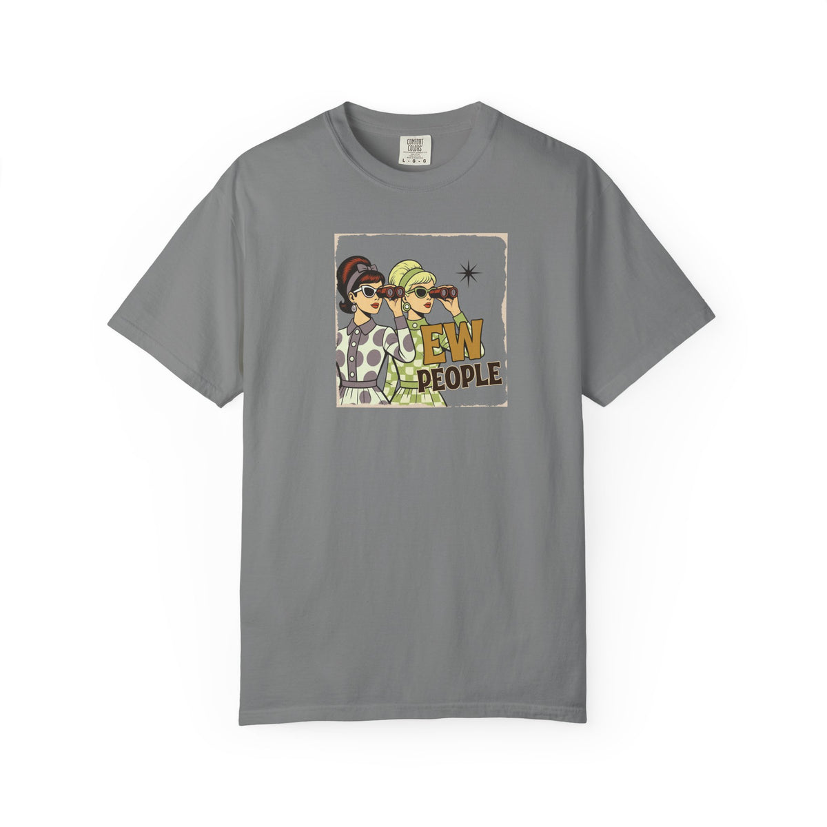"Ew People" Retro Graphic T-Shirt
